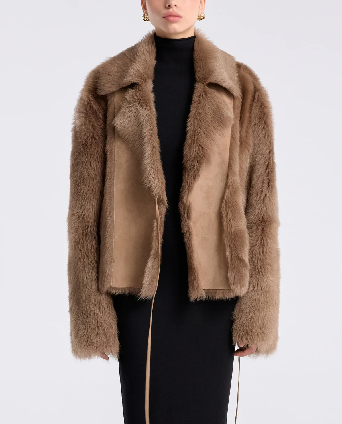 Kurtka z owczej skóry Verena - Image #4