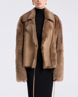 Kurtka z owczej skóry Verena - Image #4