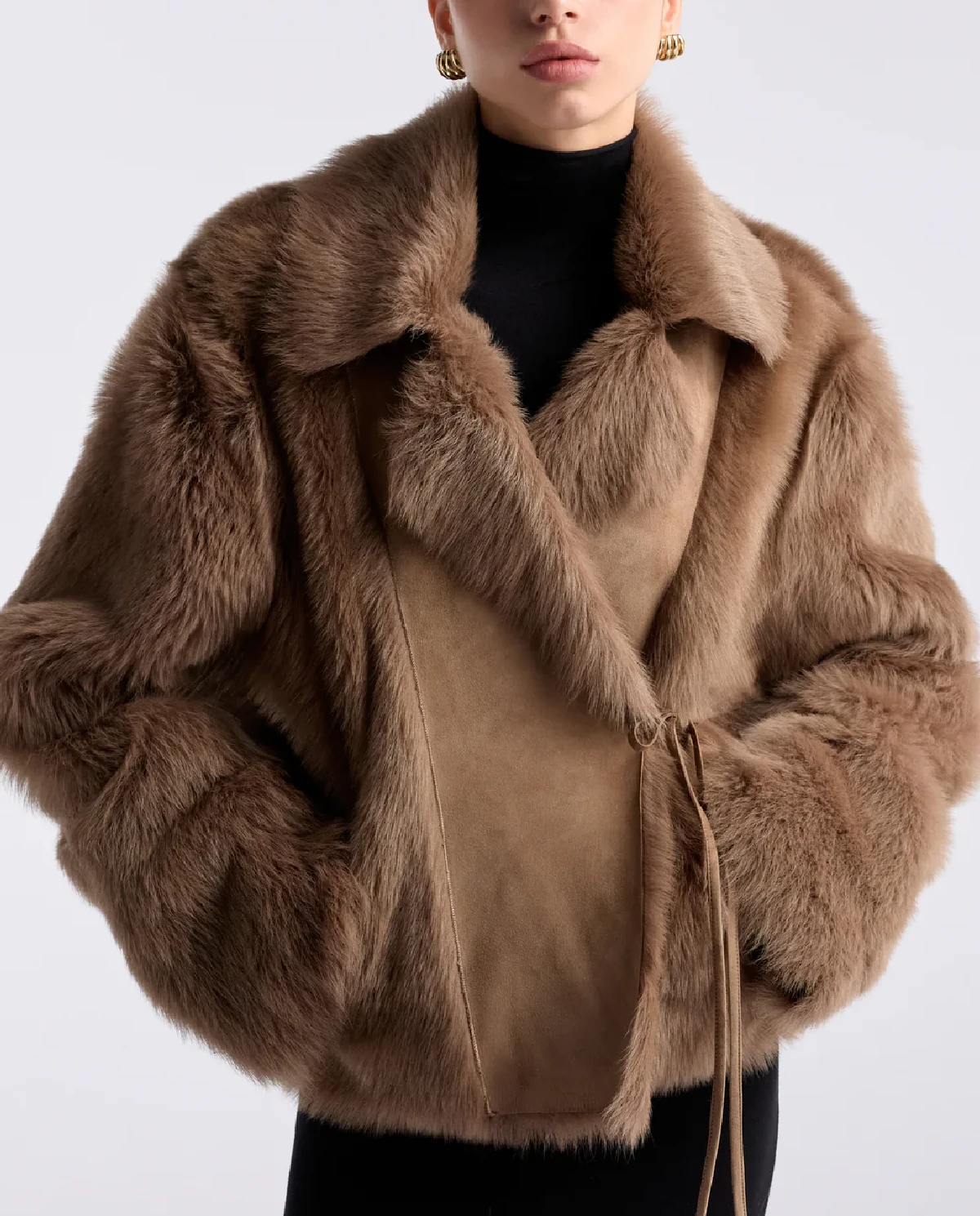 Kurtka z owczej skóry Verena - Image #5