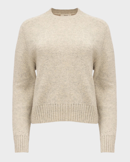 Beżowy sweter z raglanowymi rękawami - Image #0