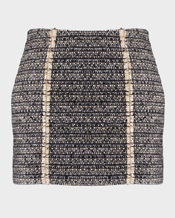 Tweedowa spódniczka mini - Image #0