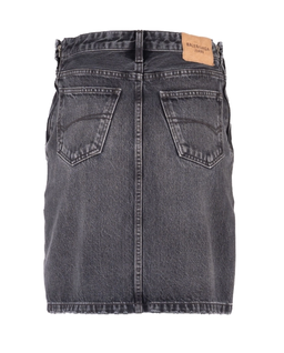 Balenciaga washed grey jeans skirt - Image #1