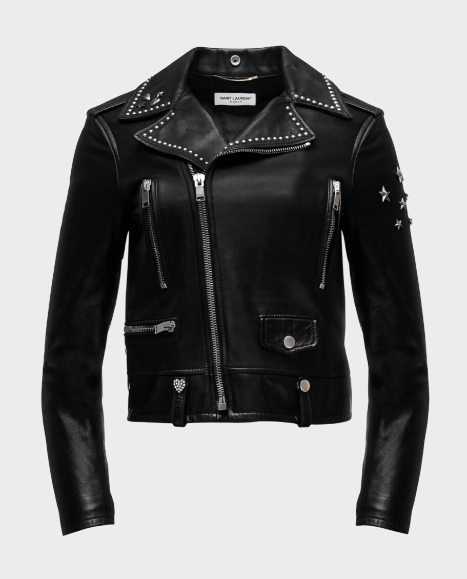 Czarna kurtka skórzana - Image #0