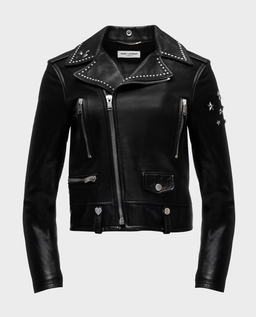 Czarna kurtka skórzana - Image #0