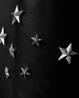 Czarna kurtka skórzana - Image #2