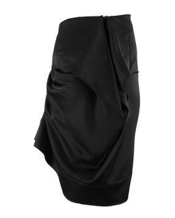 Czarna asymetryczna spódnica - Image #1