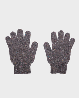 Szare wełniane rękawiczki - Image #0