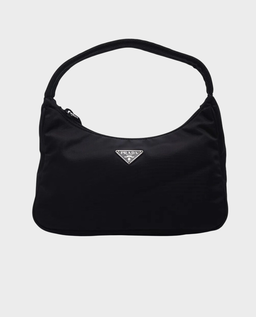 Czarna nylonowa torebka Hobo - Image #0