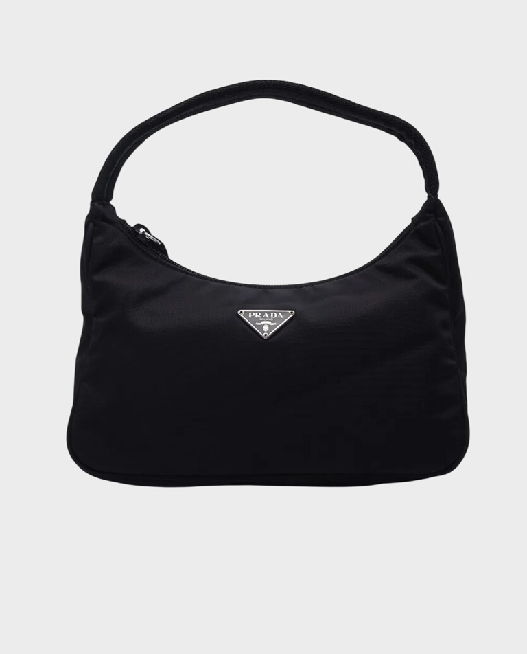 Czarna nylonowa torebka Hobo