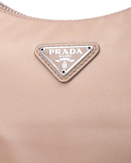 Beżowa nylonowa torebka Hobo - Image #2