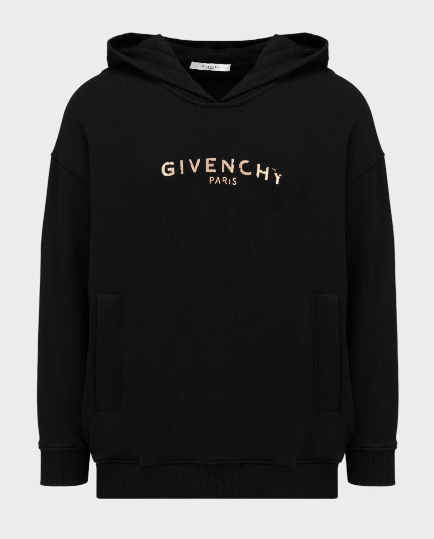 Czarna bluza z kapturem - Image #0