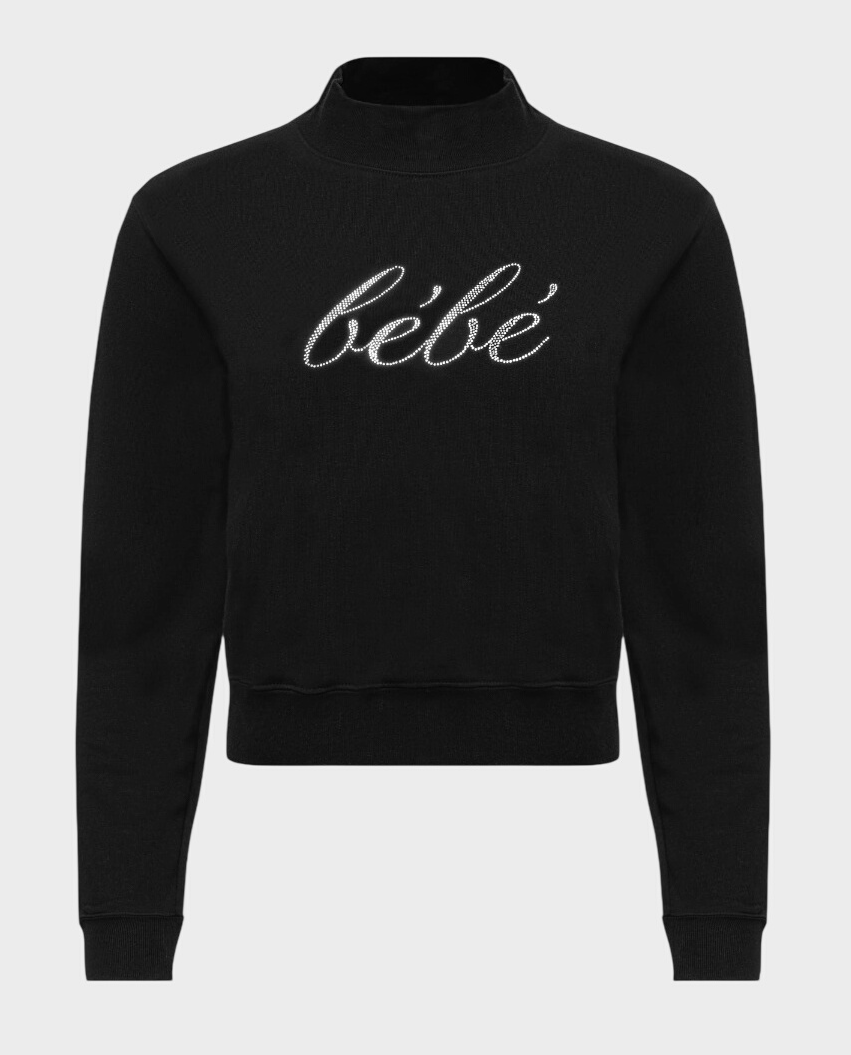 Czarna bluza z półgolfem - Image #0