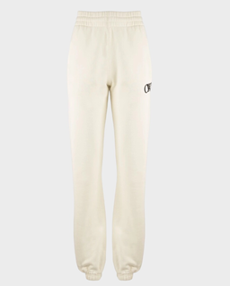 Off-White contrast logo embroidery sweatpants - Image #0