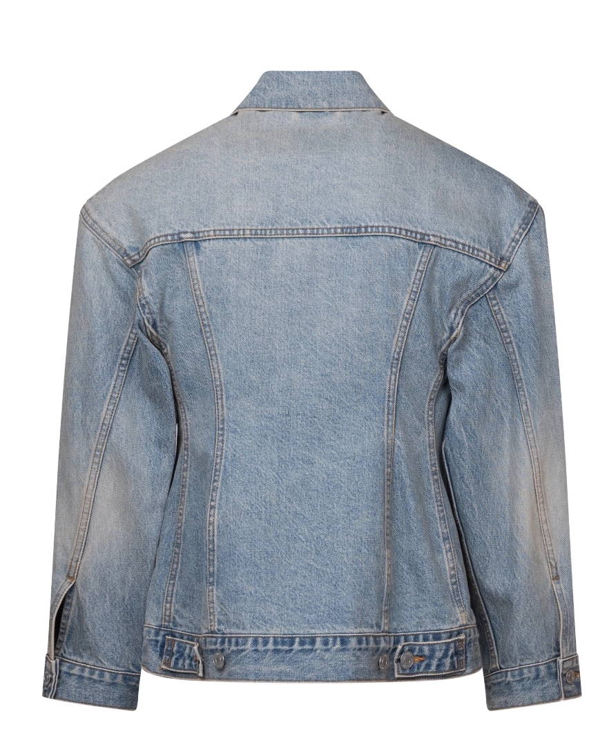 Jeansowa kurtka o dopasowanym kroju - Image #1