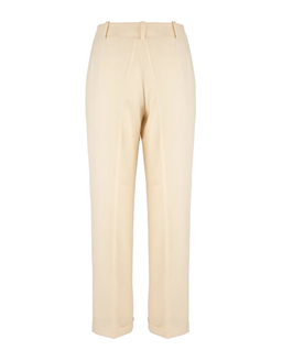 Beżowe spodnie o prostej nogawce - Image #1