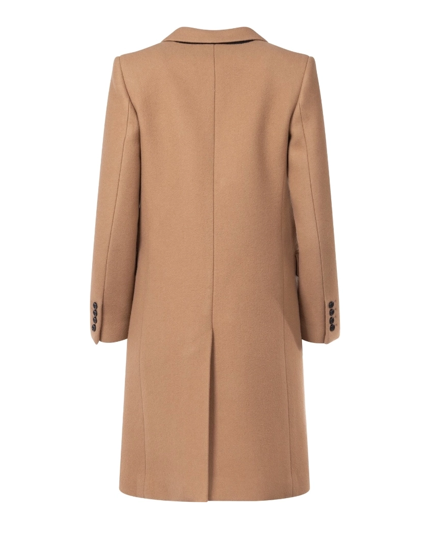 Brązowy płaszcz z kaszmiru - Image #1