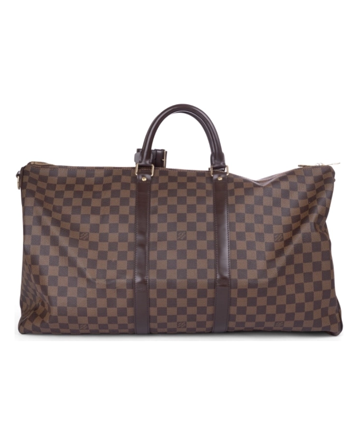 Torba Keepall 55 Brown Damier
