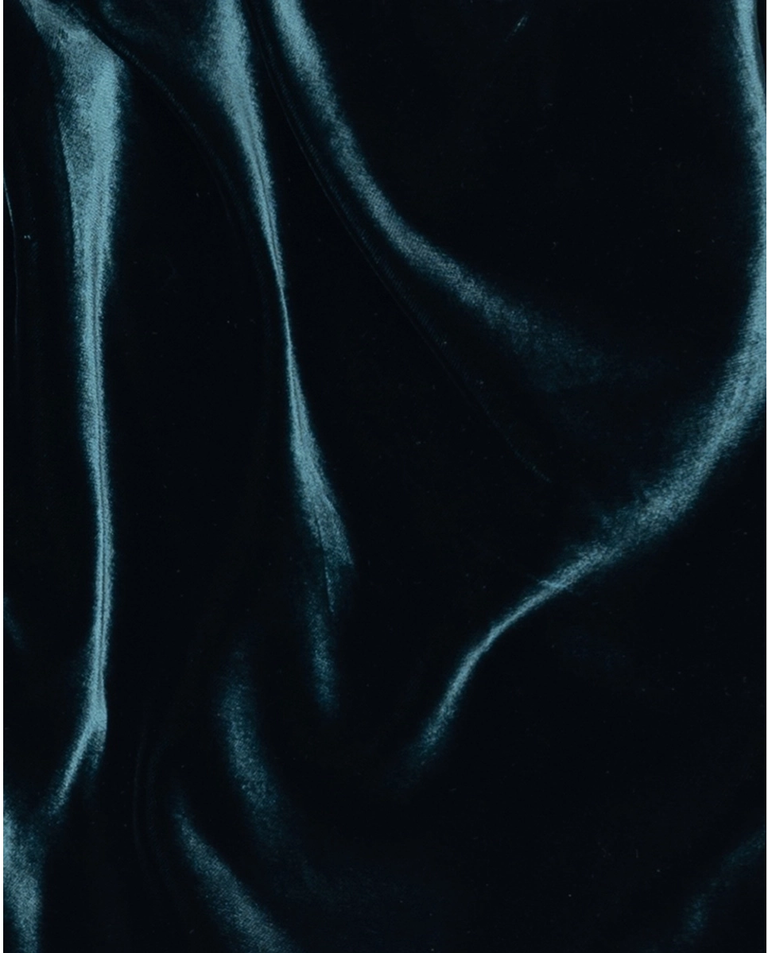 Ciemnozielona welurowa spódnica - Image #2