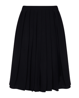 Czarna plisowana spódnica - Image #1