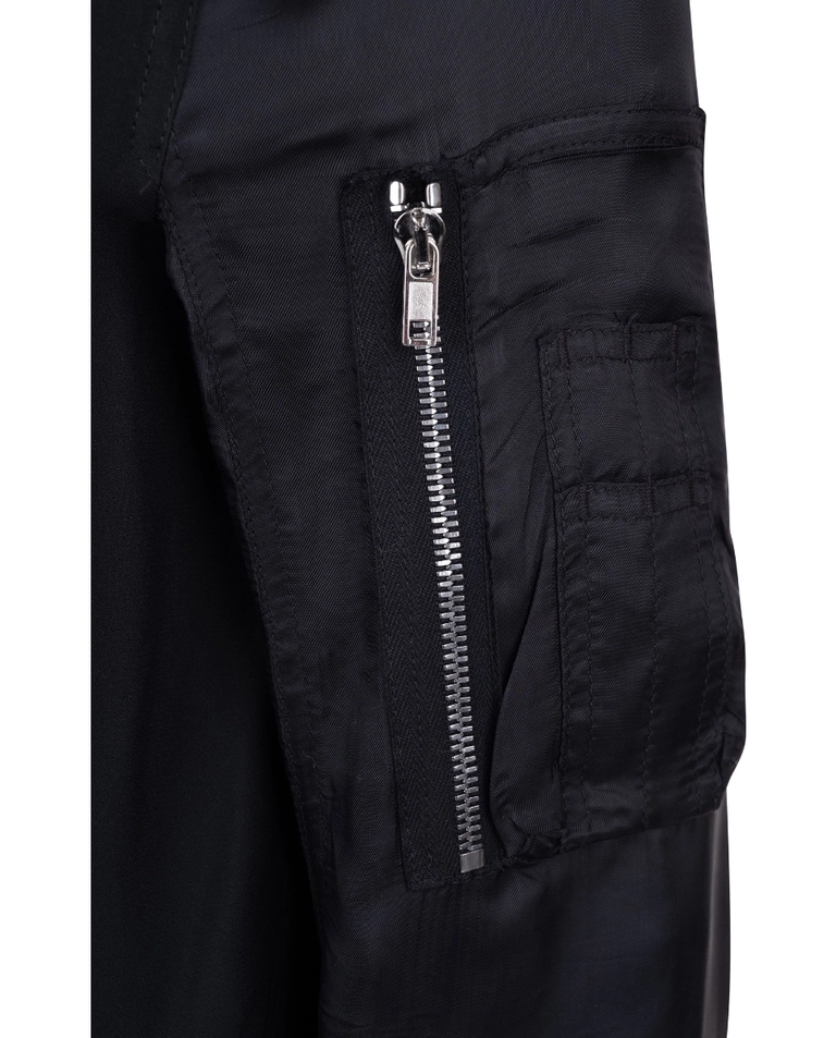 Czarna kurtka bomber - Image #2