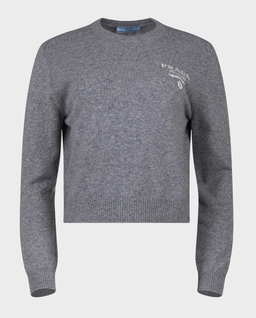 Szary sweter z logo - Image #0