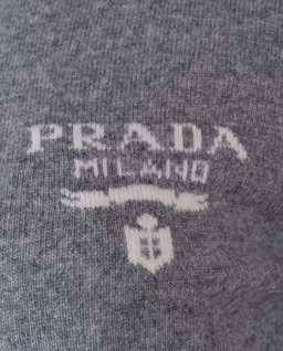 Szary sweter z logo - Image #1