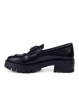 Czarne loafersy na platformie - Image #2