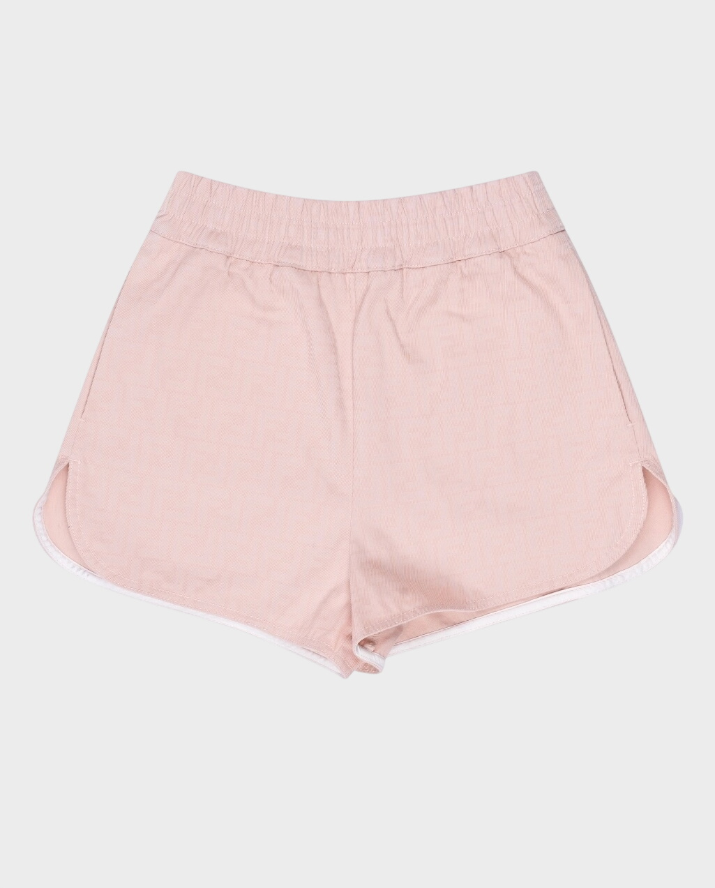 Fendi pink monogram shorts - Image #0