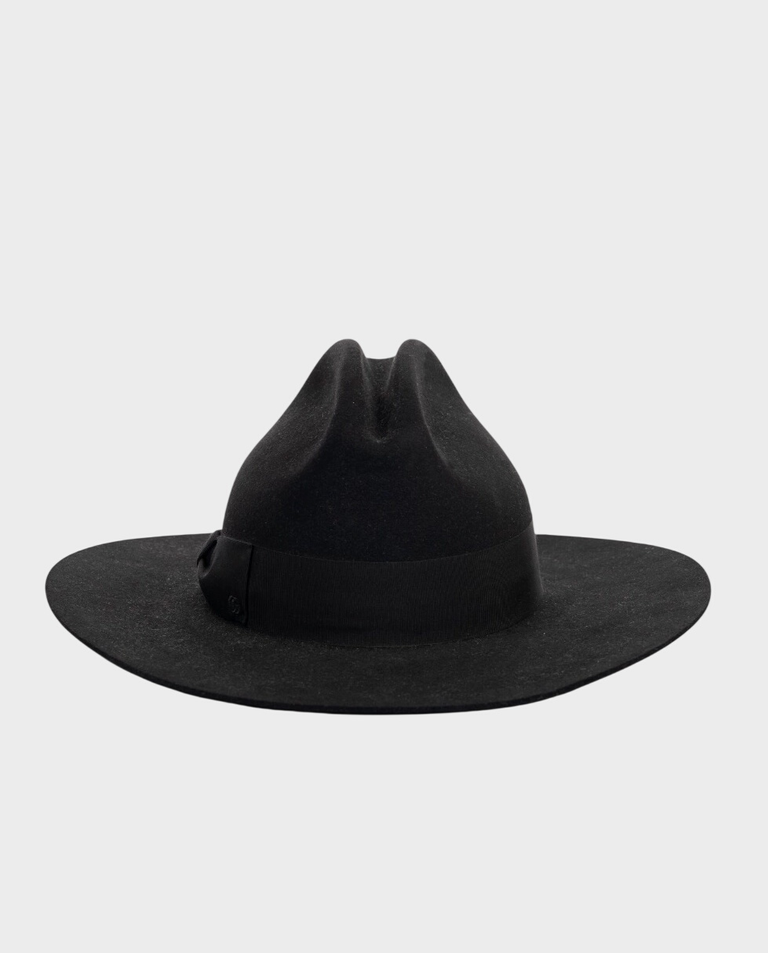 Czarny kapelusz Gucci Dallas