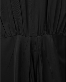 Czarna sukienka z wiskozy - Image #2