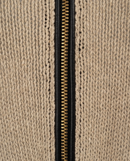 Beżowa dzianinowa sukienka - Image #2