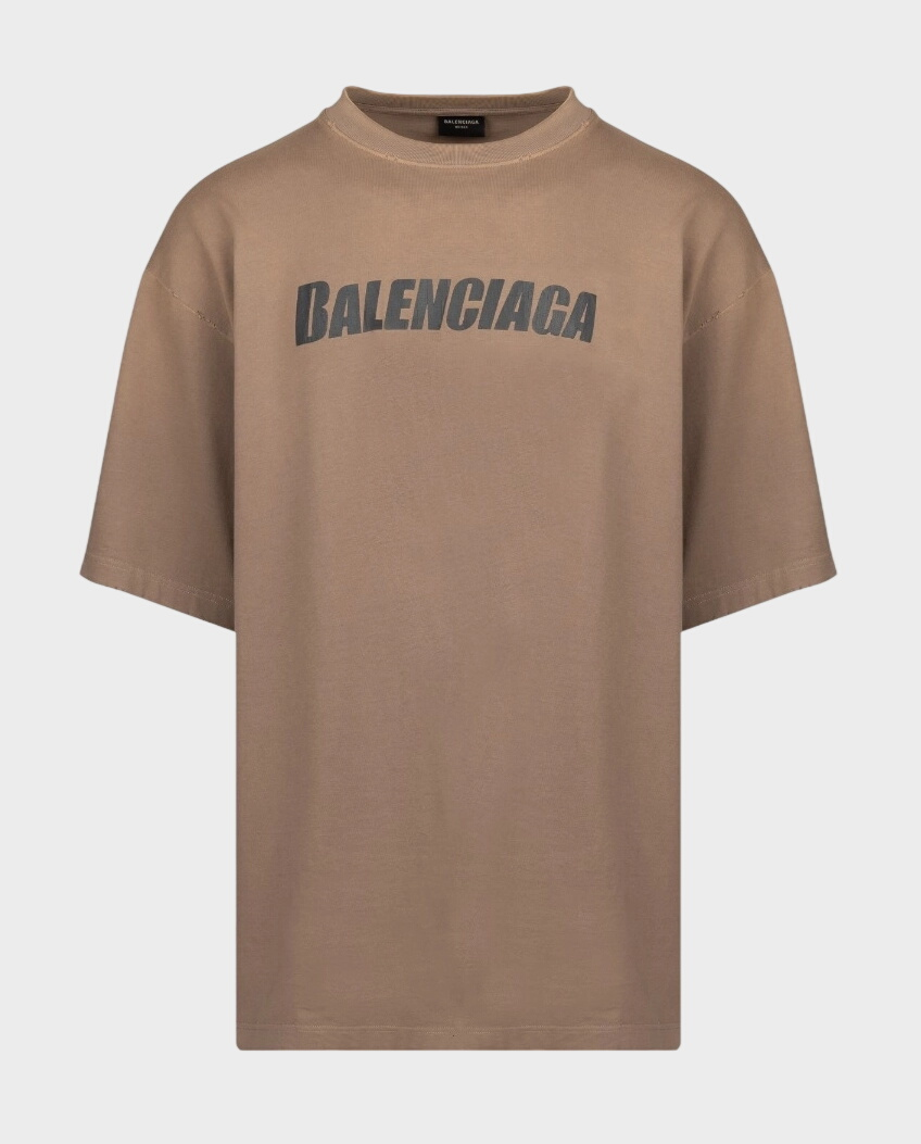 Brązowy t-shirt Unisex Caps Flatground logo Distressed - Image #0