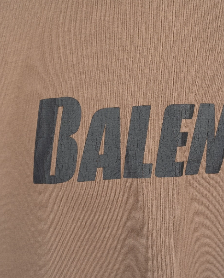 Brązowy t-shirt Unisex Caps Flatground logo Distressed - Image #1