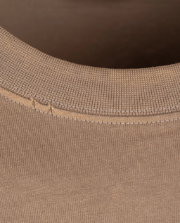 Brązowy t-shirt Unisex Caps Flatground logo Distressed - Image #2