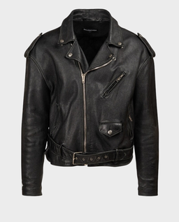 Czarna kurtka skórzana - Image #0