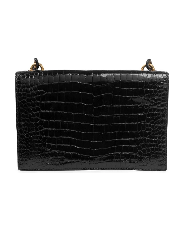Torebka Sac Cordeliere Crocodile Black - Image #1