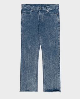 Niebieskie jeansy z efektem sprania - Image #0