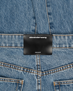 Spodnie jeansowe z szerokimi nogawkami - Image #3