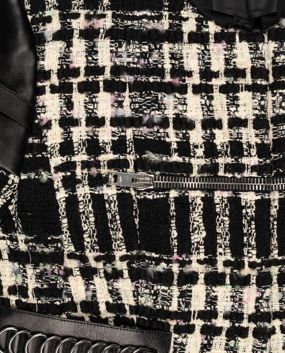 Krótka kurtka z tweedu bouclé - Image #2