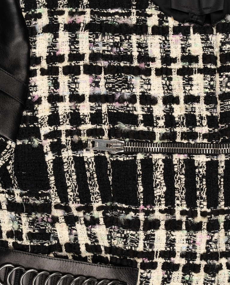 Krótka kurtka z tweedu bouclé - Image #2