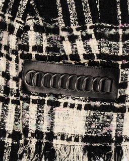 Krótka kurtka z tweedu bouclé - Image #3