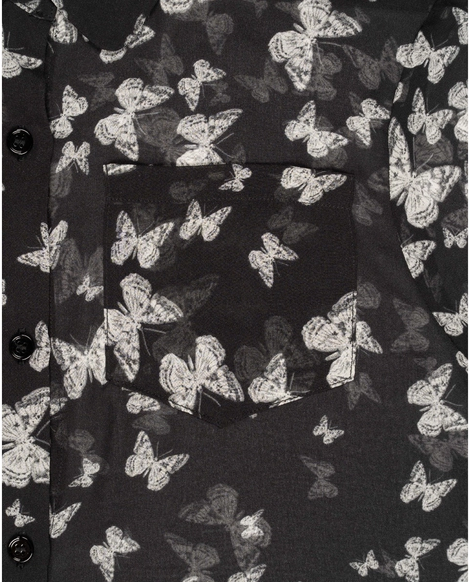Transparentna koszula Butterfly Button-up - Image #2