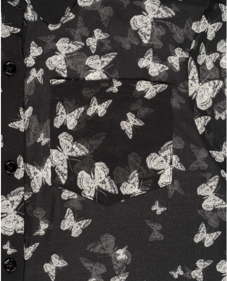 Transparentna koszula Butterfly Button-up - Image #2