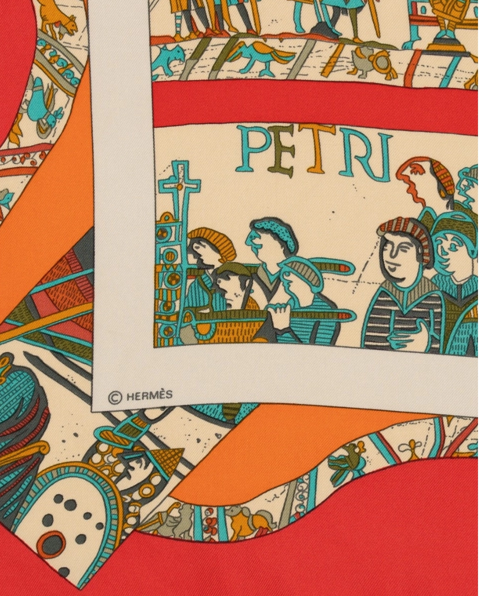 Jedwabna apaszka A la Gloire de Guillaume by Loic Dubigeon - Image #1