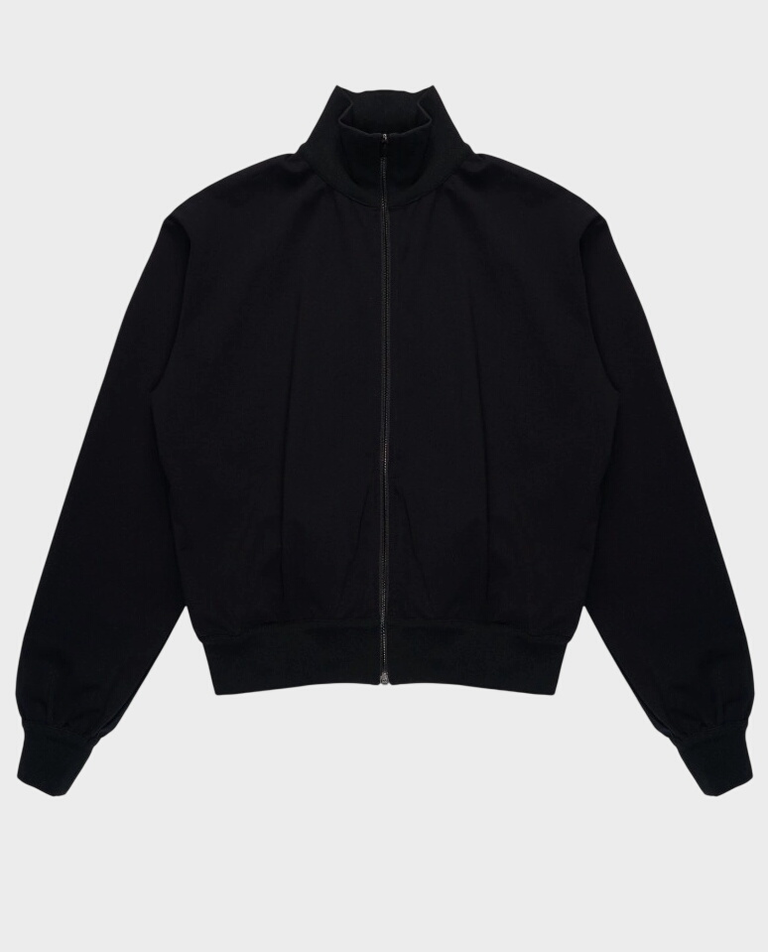 Czarna kurtka typu bomber