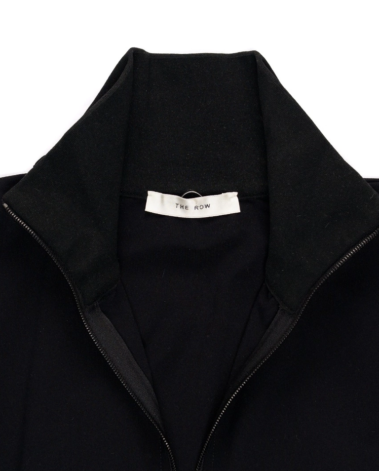 Czarna kurtka typu bomber - Image #3