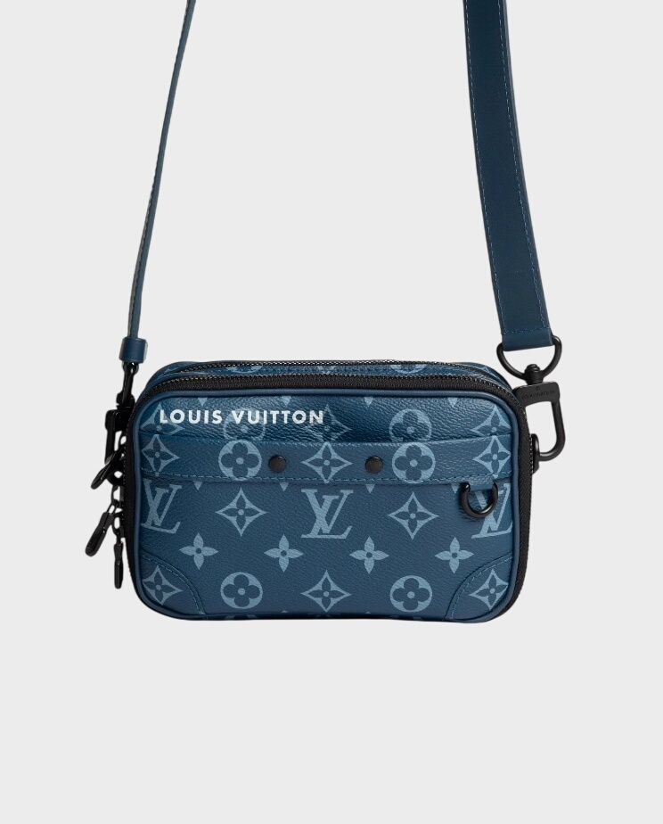 Torba Alpha monogram Nano Blue Shoulder - Image #0