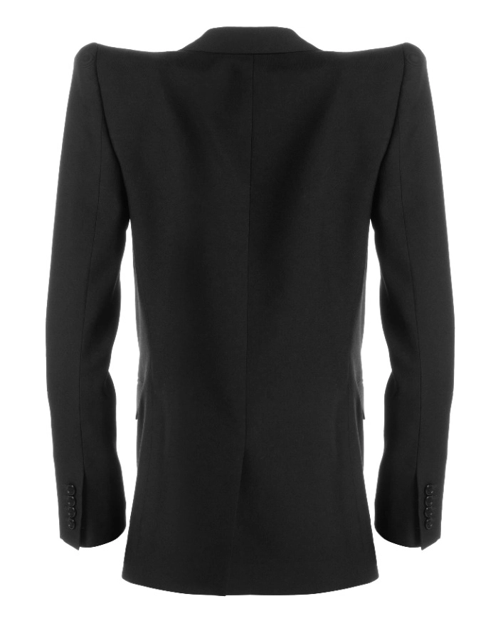 Czarna gabardynowa marynarka - Image #1