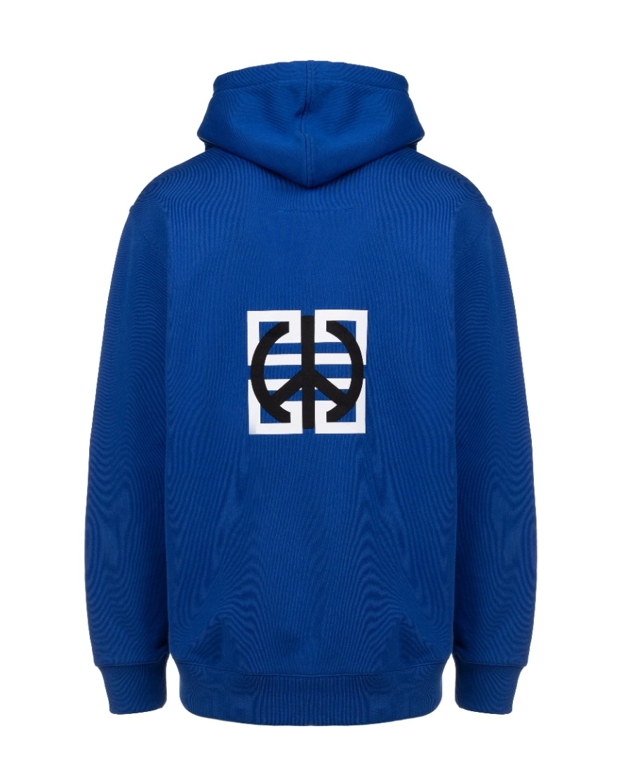 Niebieska bluza z kapturem - Image #1