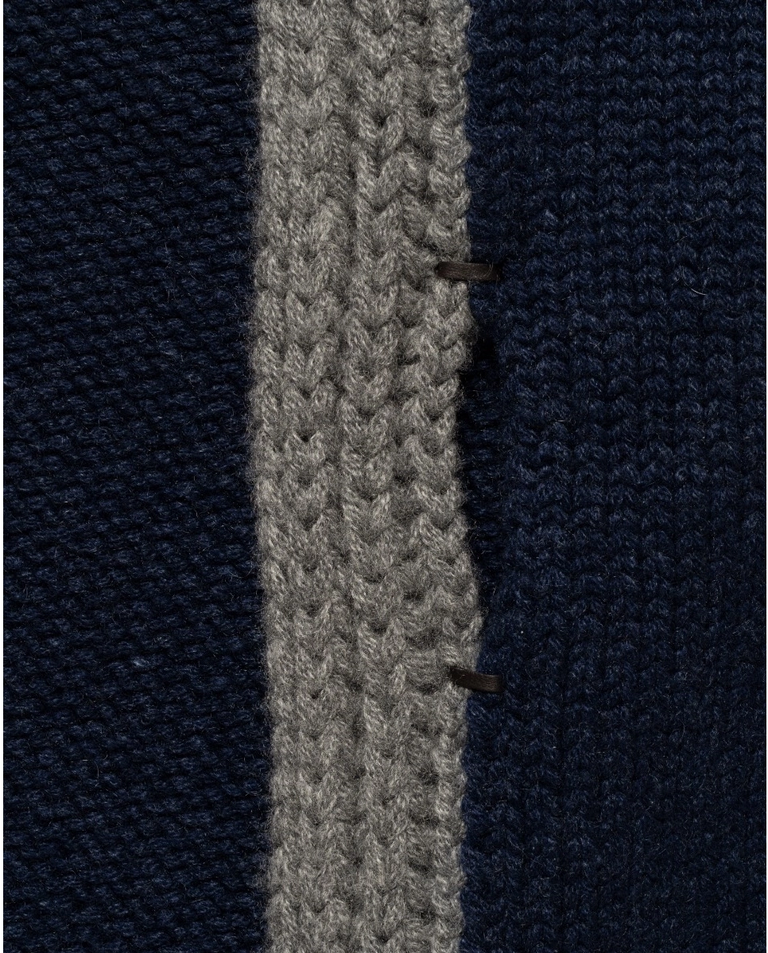 Dwukolorowy kaszmirowy szalik - Image #2